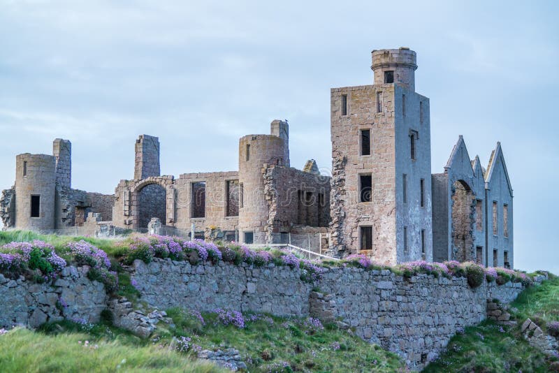 Ruinas del castillo de Slains en Peterhead