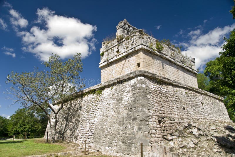 Ruinas en Chichen Itza México imagenes de archivo Ruinas en Chichen Itza México imagenes de archivo