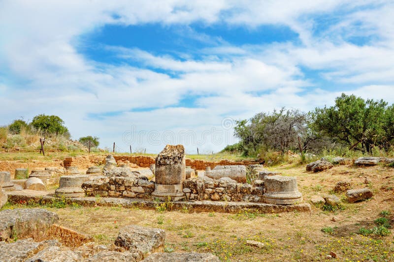 Ruinas históricas en la isla de Creta imagen de archivo Ruinas históricas en la isla de Creta imagen de archivo