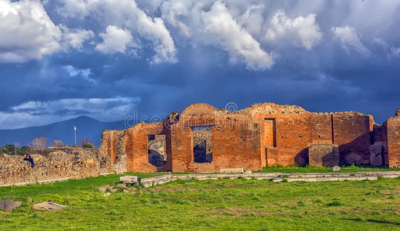 Ruines antiques à Pompeii, photos stock Ruines antiques à Pompeii, photos stock