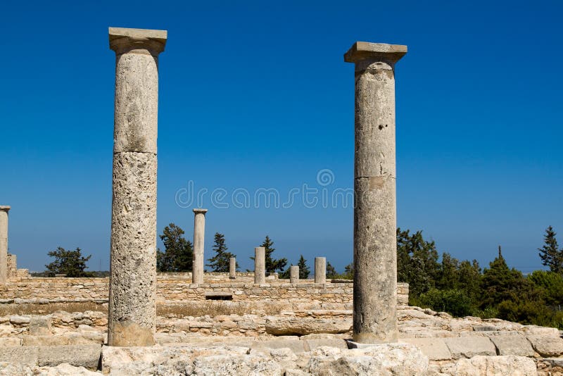 Ruines au sanctuaire d'Apollon Ylatis, Chypre