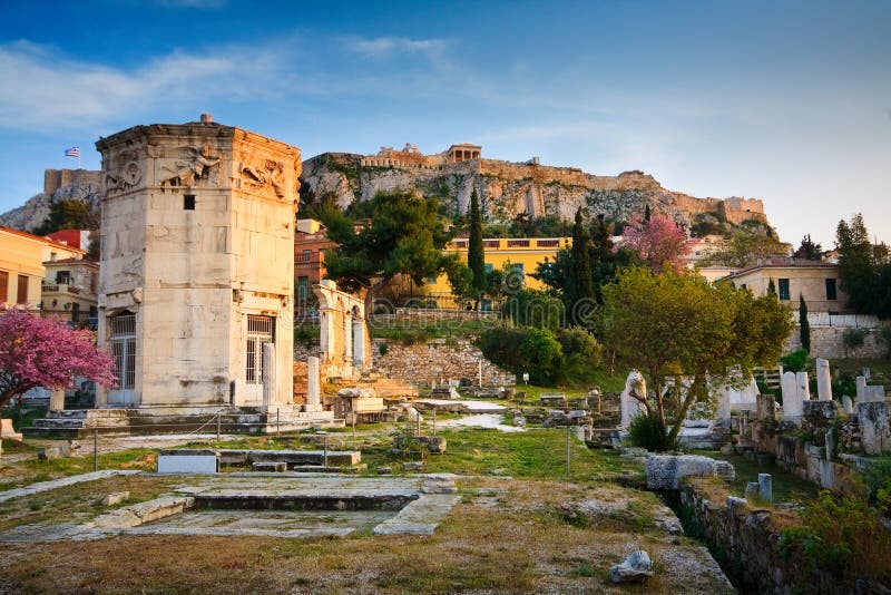 Ruins of the Ancient Athens. Stock Photo Image of landscape, athens 39516260