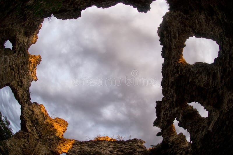 Ruins of an ancient castle