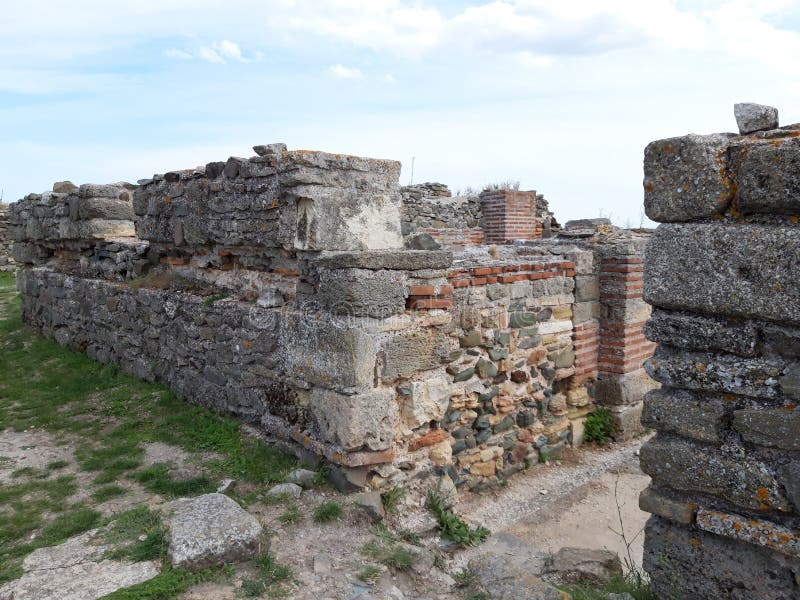 Ruins Of The Ancient Greek Colony Of Histria Fortress