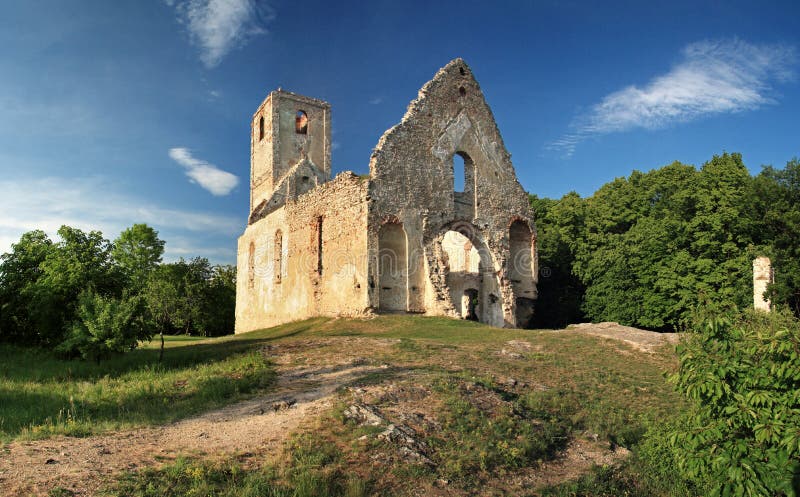 Ruiny starověkého kláštera, Kateřina