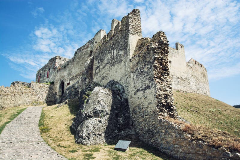 Ruins of Beckov castle, Slovak republic