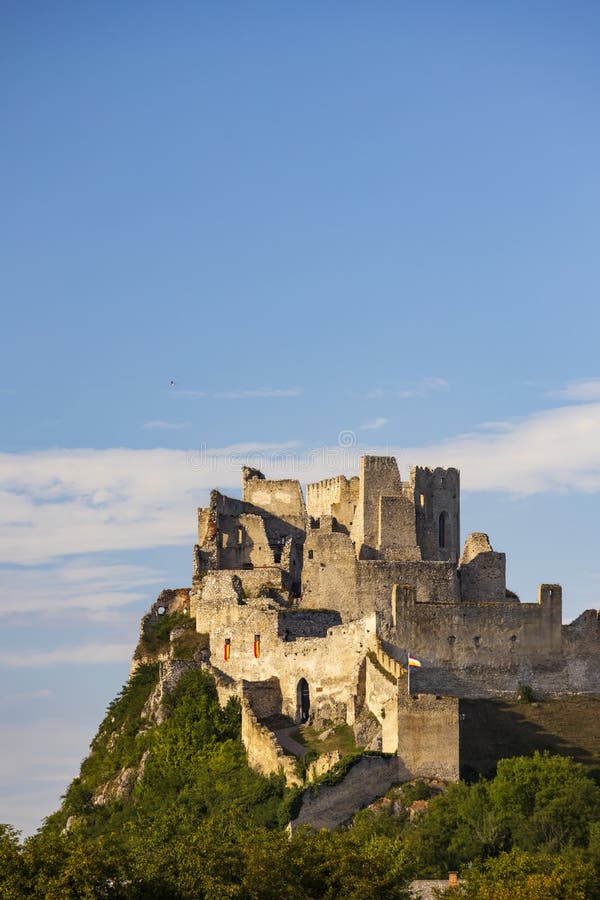 Ruins of Beckov castle, Slovakia