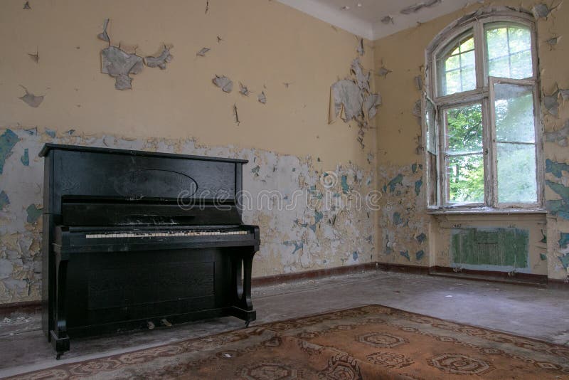 Ruins of Beelitz-Heilstätten Lost place Berlin Brandenburg royalty free stock images Ruins of Beelitz-Heilstätten Lost place Berlin Brandenburg royalty free stock images
