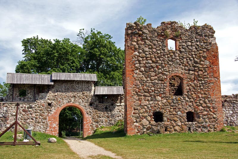 Ruins of a castle