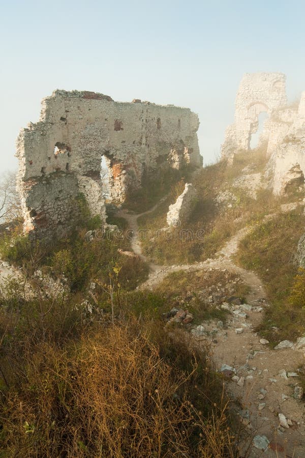 Ruins of castle plavecky hrad