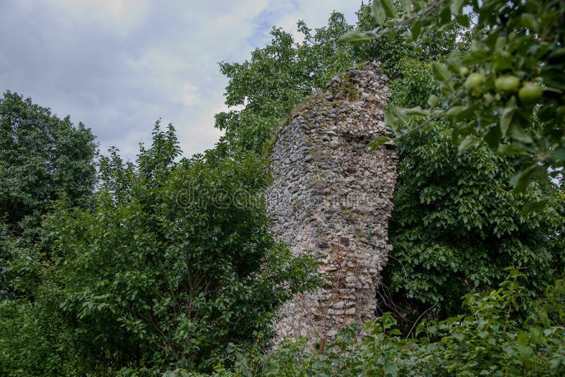 Ruins of castle Plesivec, Slovakia