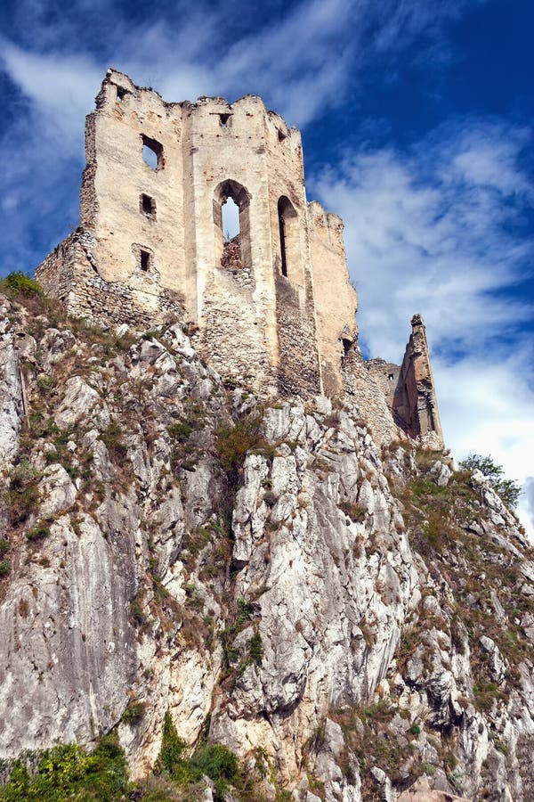 The ruins of the chapel