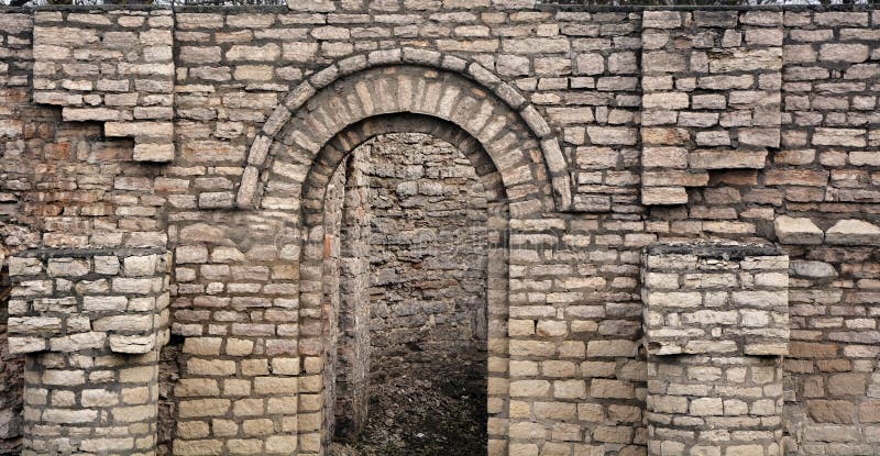 Ruins of the Church of the Nativity, Pskov, Russia