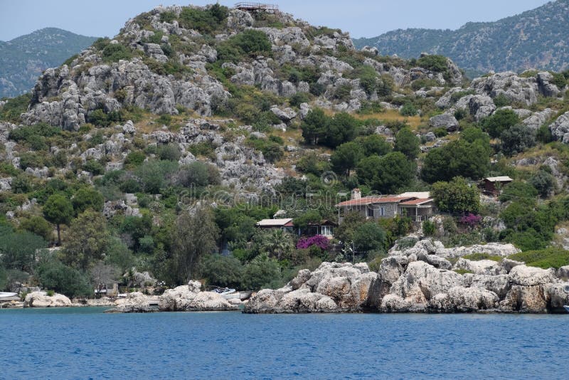 The ruins of the city of Mira, Kekova royalty free stock photography The ruins of the city of Mira, Kekova royalty free stock photography