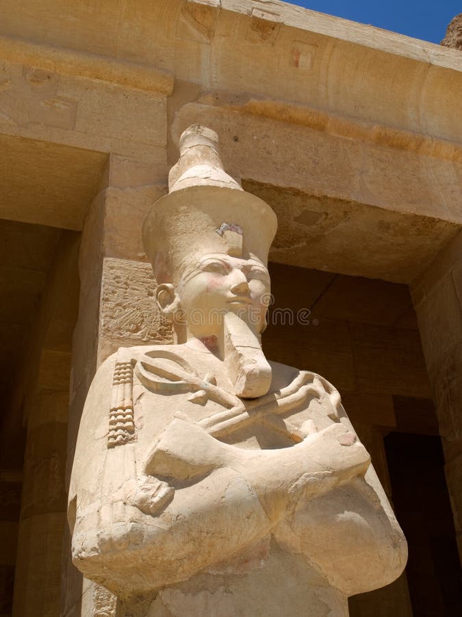 Ruins of Egypt stock image