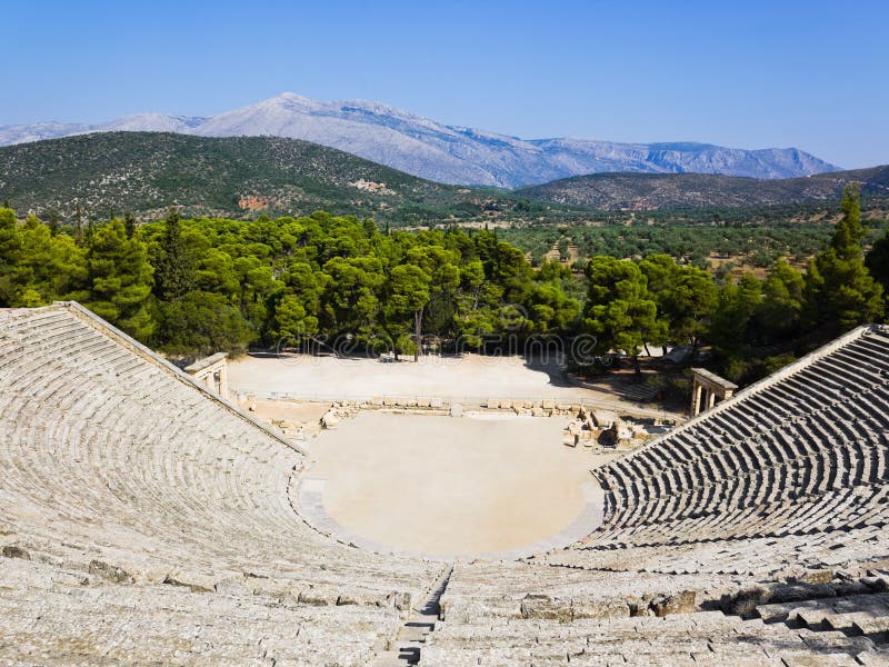 Ruins of Epidaurus amphitheater