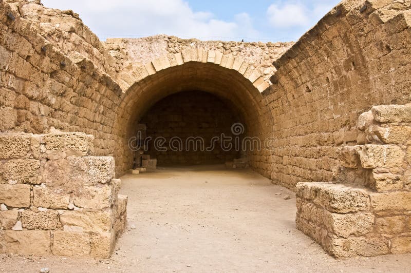 The Ruins of Israel s Caesarea National Park