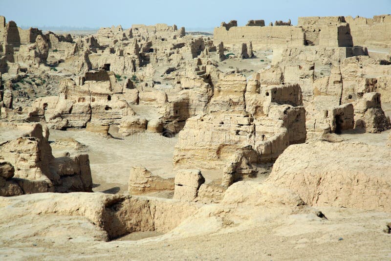 The ruins of jiaohe