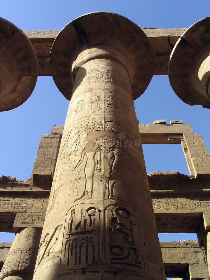 Ruins of Karnak Temple, Luxor, Egypt royalty free stock images Ruins of Karnak Temple, Luxor, Egypt royalty free stock images