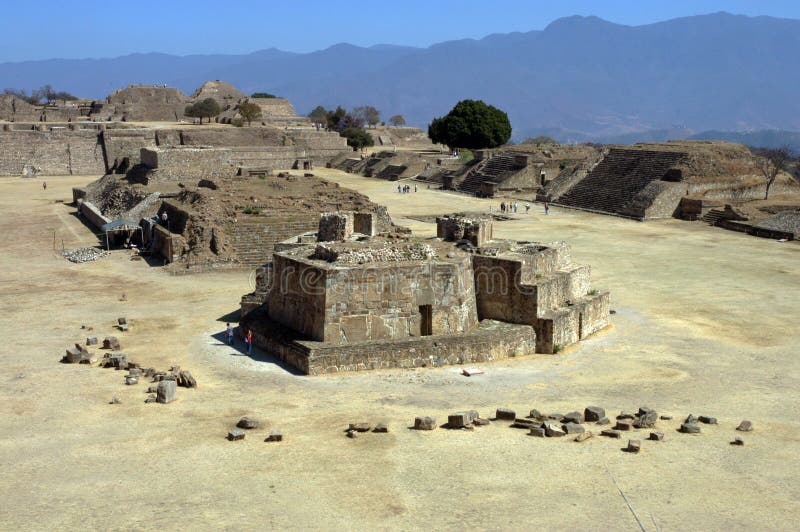 Teotihuacan Altar Mexico stock photo. Image of site, archeological ...