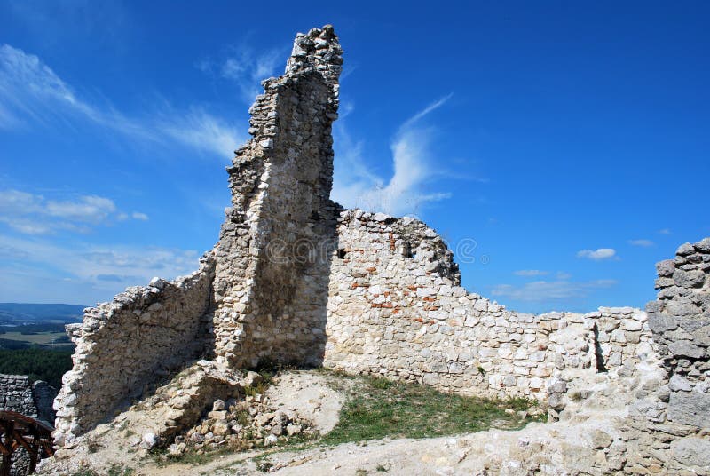 Ruins of the old Cachtice castle