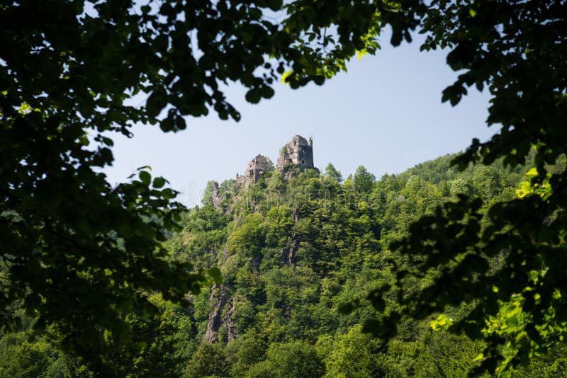 Zrúcanina Starého hradu Strečno Starhrad, Slovensko