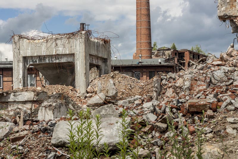Ruins of Paper Mill - Kalety, Poland.