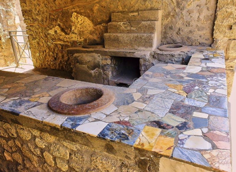 Ruins of Pompeii, ancient Roman city. Pompei, Campania. Italy.