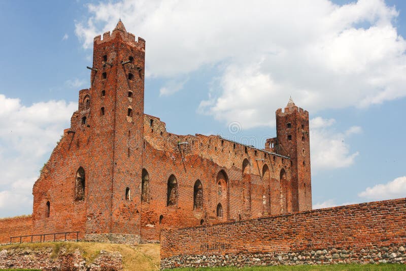 Ruins of Radzyn Chelminski castle