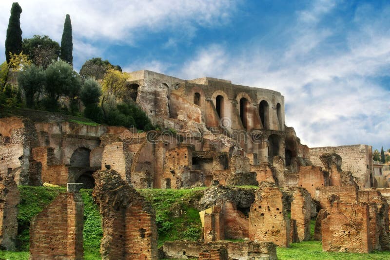 Ruins of the Roman Forum, Rome, Italy