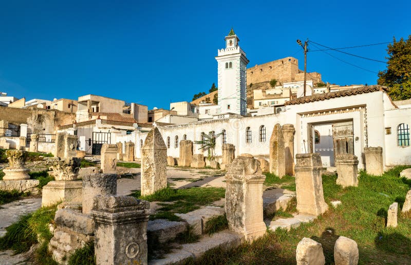 Ruins of the Roman temple in el Kef, Tunisia