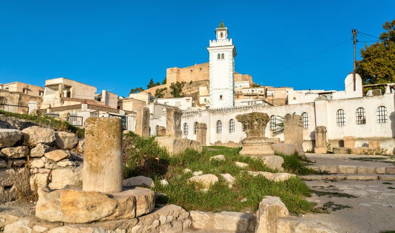 Ruins of the Roman temple in el Kef, Tunisia