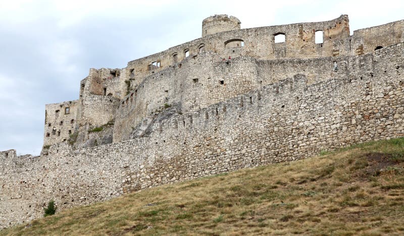 The ruins of Spis Castle, Slovakia