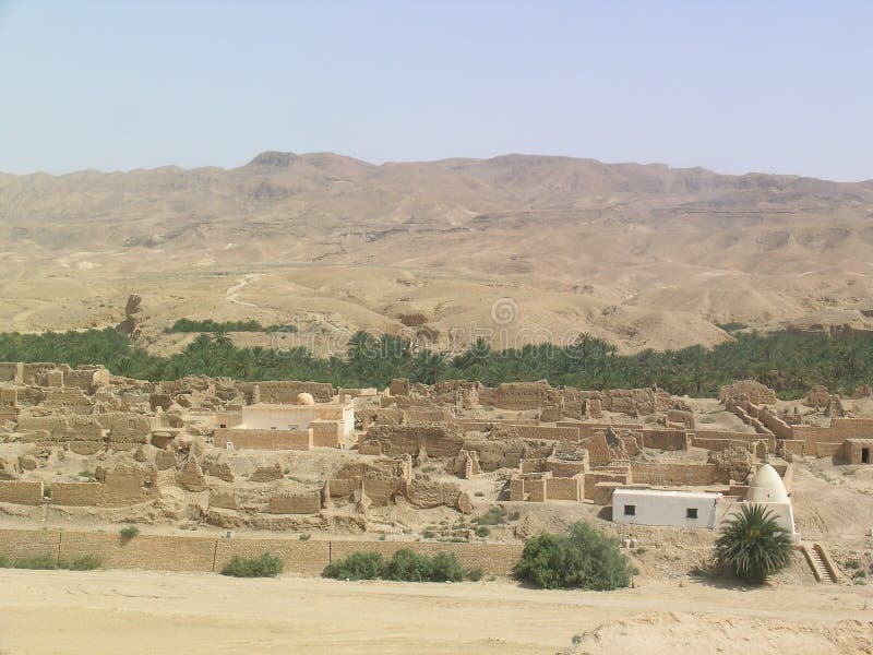 Ruins of village