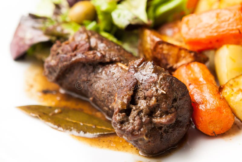 Ruladă de vită royalty free stock images
