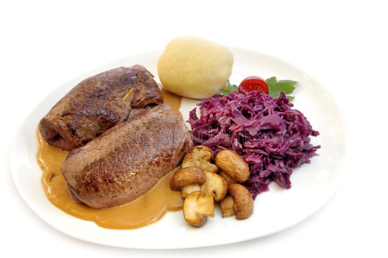 Ruladă de vită royalty free stock image