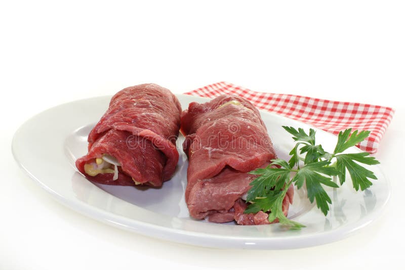 Ruladă de vită royalty free stock image