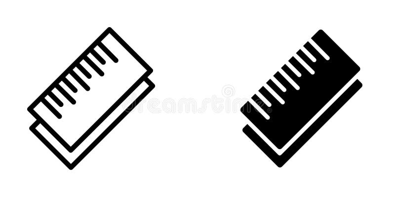 Ruler icon design template vector illustration