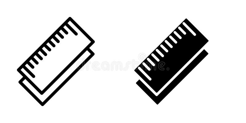 Ruler icon design template vector illustration