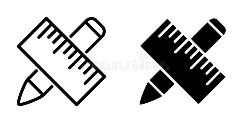 Ruler icon design template vector illustration