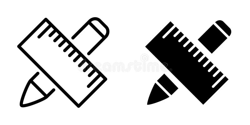 Ruler icon design template vector illustration