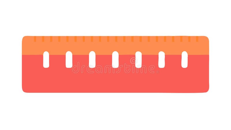 Ruler Measurement Tool Icon Education Design und Precision Symbol Vektordesign Generative AI lizenzfreie abbildung