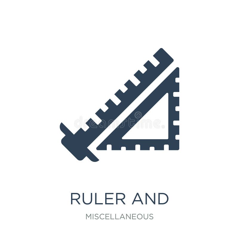 ruler and square measuring tools icon in trendy design style. ruler and square measuring tools icon isolated on white background. vector illustration ruler and square measuring tools icon in trendy design style. ruler and square measuring tools icon isolated on white background. vector illustration