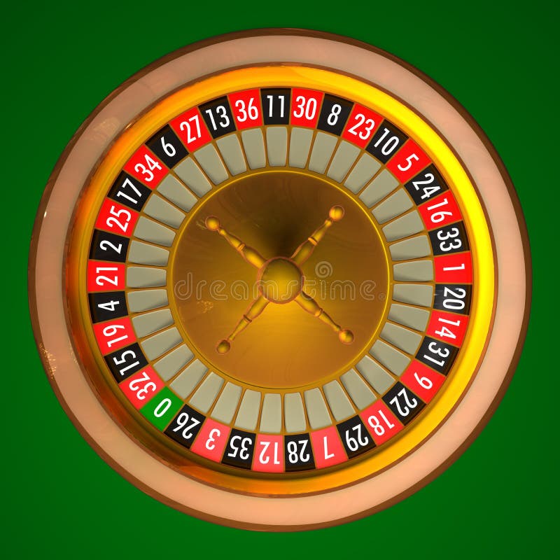 3D illustration of roulette with photo realistic rendering without ball. Clipping path included for easily isolate background, numbers or wheel. 3D illustration of roulette with photo realistic rendering without ball. Clipping path included for easily isolate background, numbers or wheel