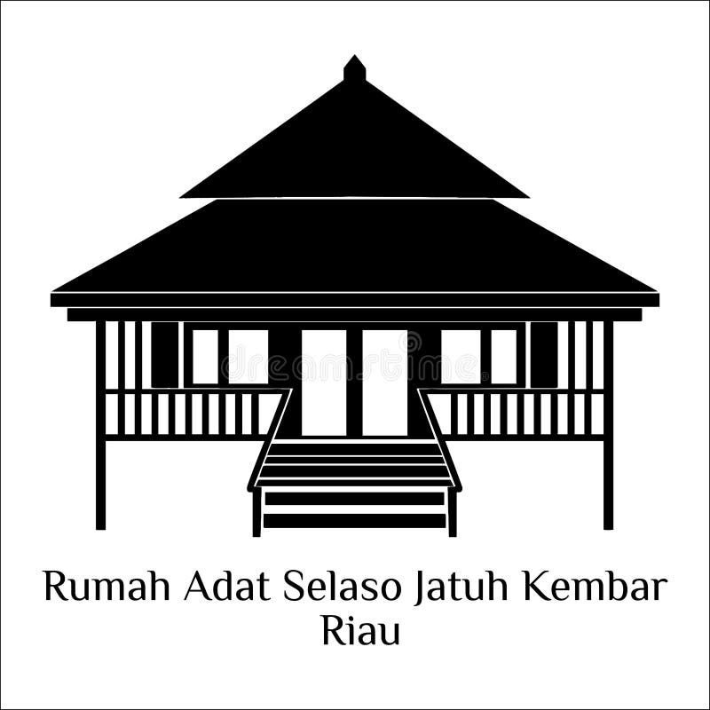 Rumah Adat Sumatera Barat Hitam Putih Jasa Renovasi 