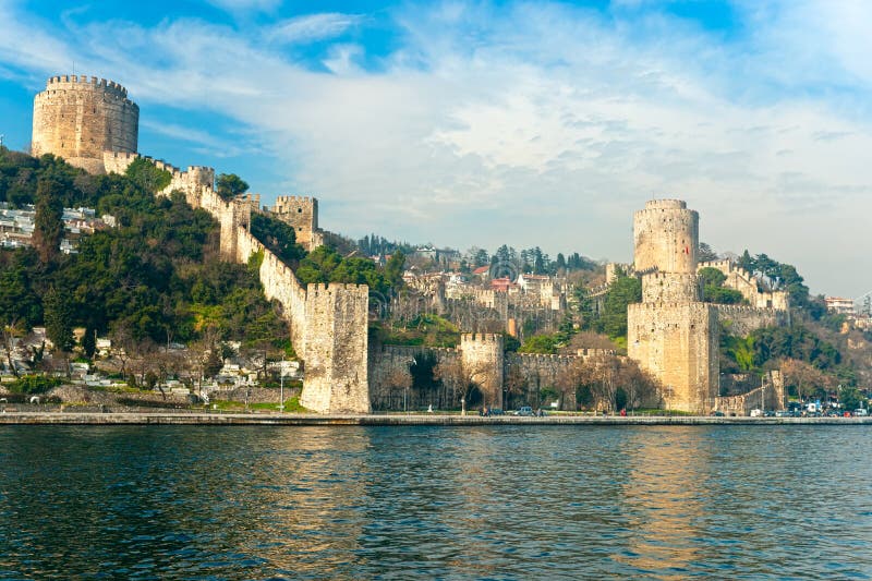 Rumeli Festung, Istanbul, die Türkei. stockfotos Rumeli Festung, Istanbul, die Türkei. stockfotos