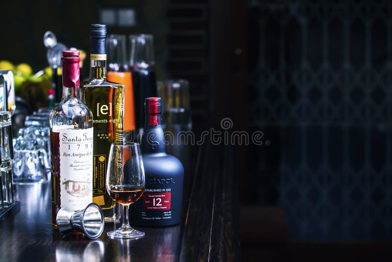 Rumowy napój zdjęcie stock Rumowy napój zdjęcie stock