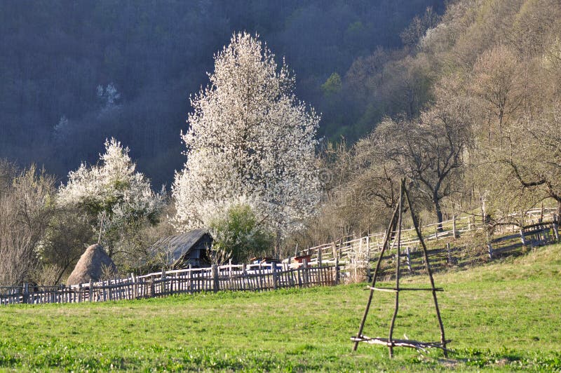 Rumänische Landschaft stockfotografie Rumänische Landschaft stockfotografie