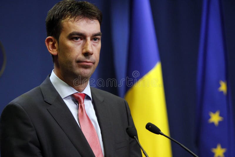 Rumänischer Minister von inneren Angelegenheiten Dragos Tudorache