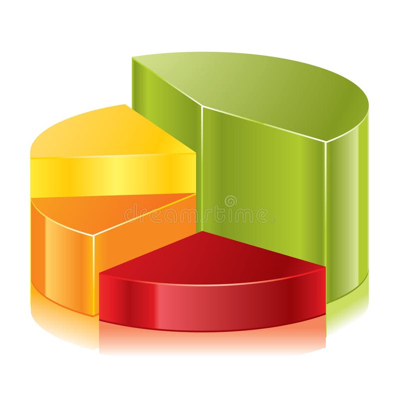 rund diagramvektor stock illustrationer rund diagramvektor stock illustrationer